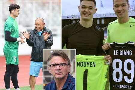 Filip Nguyễn báo tin vui cho HLV Philippe Troussier