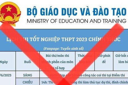 Cảnh báo mạo danh Bộ GD&ĐT đăng tải thông tin sai về kỳ thi tốt nghiệp THPT