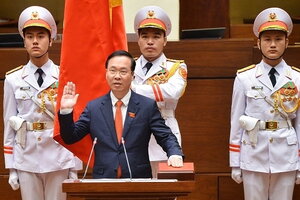 Ông Võ Văn Thưởng được bầu làm Chủ tịch nước
