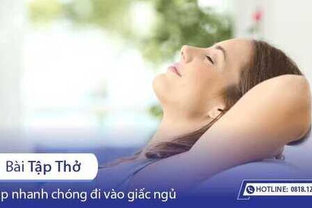 5 bài tập thở giúp bạn nhanh chóng đi vào giấc ngủ