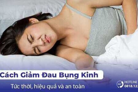 7 cách đơn giản chữa đau bụng kinh tại nhà