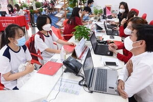 Nhiều phương thức xét tuyển có tỉ lệ nhập học dưới 1%