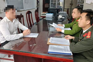 Xử lý 2 trường hợp chuyển tiếp cuộc gọi đòi nợ tới đường dây nóng Bộ Công an