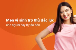 Men vi sinh – trợ thủ đắc lực cho người hay bị táo bón