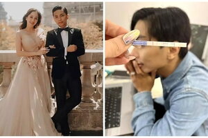 Đúng dịp 8/3, Khánh Thi khoe ảnh mang thai lần 3 ở tuổi 41