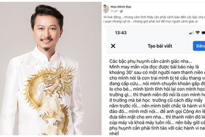 Diễn viên Hứa Minh Đạt bị lừa đảo chuyển tiền từ cuộc gọi 'con đang cấp cứu'