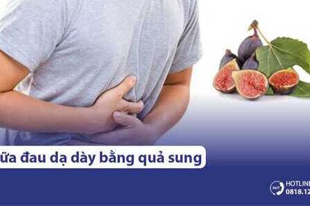 4 Cách trị đau dạ dày bằng quả sung đơn giản, hiệu quả