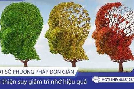 Một số phương pháp đơn giản giúp cải thiện suy giảm trí nhớ hiệu quả