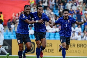 Campuchia đặt mục tiêu bất ngờ ở môn bóng đá Sea games 32