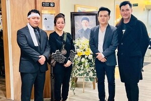 Tài Linh, Thúy Nga và các nghệ sĩ đến tiễn biệt 'ông hội đồng' Diệp Lang ở Mỹ