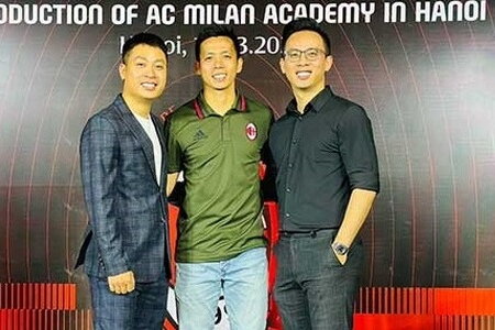 Con trai gia nhập Học viện AC Milan, Văn Quyết đặt nhiều kỳ vọng