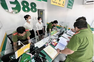 Công an kiểm tra 20 cơ sở F88 ở An Giang