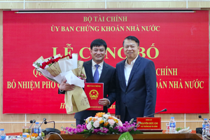 Tân Phó Chủ tịch Ủy ban Chứng khoán Nhà nước