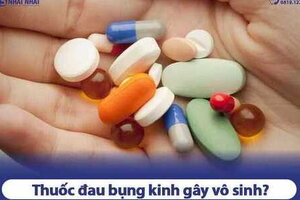 Thuốc đau bụng kinh gây vô sinh?