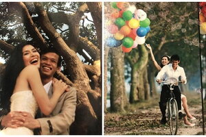 'Nguyệt thảo mai' phim 'Phía trước là bầu trời' khoe ảnh cưới 15 năm trước, gửi lời ngọt ngào đến ông xã