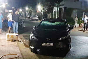 Xe Camry bất ngờ phát nổ, nam tài xế tử vong trên ghế lái