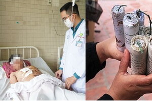 Chế pháo nổ theo clip trên mạng, 2 nam sinh thương vong