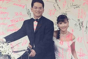 Diễn viên Hiền Mai khoe ảnh cưới 20 năm trước, mừng hạnh phúc tròn 2 thập kỷ