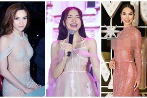 'Nỗi đau nhớ đời' của các sao Việt khi gặp họa vì trang phục xuyên thấu