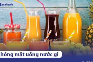 Bị chóng mặt nên uống gì và tránh uống gì?