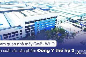 Nhà máy Dược phẩm Nhất Nhất đạt chuẩn GMP - WHO