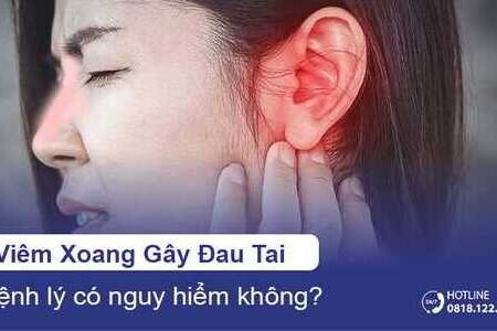 Viêm xoang gây đau tai có nguy hiểm không?