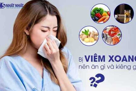 Bị viêm xoang nên ăn gì và kiêng gì?