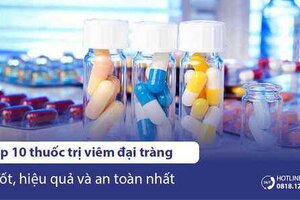 TOP 10 thuốc trị viêm đại tràng tốt, hiệu quả & an toàn nhất