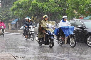Tin thời tiết 15/4: Miền Bắc mưa rào rải rác, kết thúc nồm ẩm