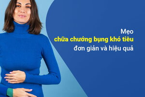 Mẹo chữa chướng bụng khó tiêu đơn giản và hiệu quả