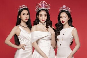 Nhan sắc của Top 3 Hoa hậu Việt Nam 2022 sau 4 tháng đăng quang