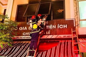 Thanh Hóa: Cháy nhà lúc rạng sáng, 2 cháu bé tử vong thương tâm