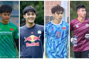 4 thủ môn trẻ được HLV Troussier điền tên trong danh sách U22 Việt Nam dự SEA Games 32
