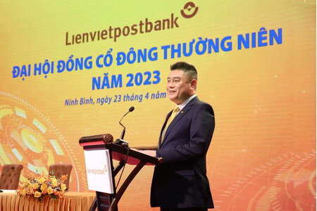 'Bầu' Thụy làm Chủ tịch HĐQT Lienvietpostbank