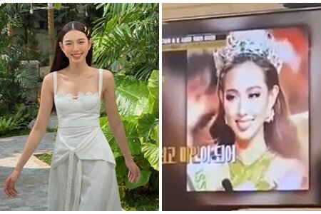 Bị truyền hình Hàn Quốc đưa tin sai về cuộc đời, Hoa hậu Thùy Tiên nói gì?