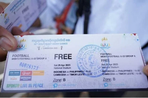 'Cháy' 14.300 vé trận khai mạc môn bóng đá nam SEA Games 32