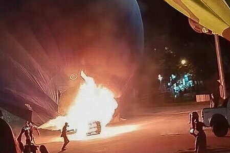 Nổ khinh khí cầu ở Tuyên Quang, 6 người bị thương