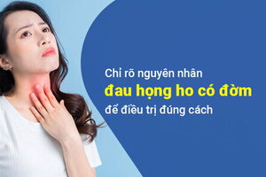 Chỉ rõ nguyên nhân đau họng ho có đờm để điều trị đúng cách