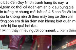 Quán ốc ở Quy Nhơn bị kêu gọi tẩy chay vì bán đồ ôi thiu, 'chặt chém' khách du lịch