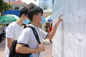 Những trường đầu tiên công bố điểm chuẩn đánh giá năng lực 2023