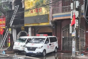 Cháy quán bar ở Hải Phòng: 3 người mắc kẹt đã tử vong