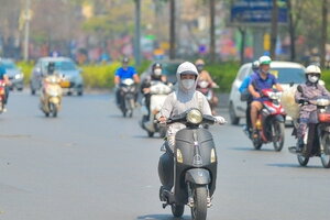 Thời tiết 21/5: Bắc Bộ nắng nóng, chiều tối mưa giông