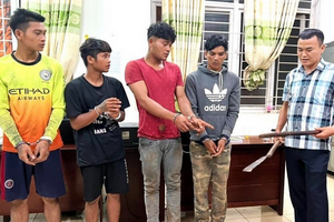 Đã bắt được nhóm đối tượng chặn đầu, đập phá xe khách ở Đắk Lắk