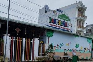 Bé 2 tuổi tử vong do ngã vào thùng nước ở trường mầm non