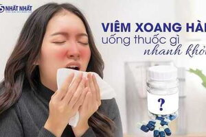 Viêm xoang hàm uống thuốc gì nhanh khỏi?