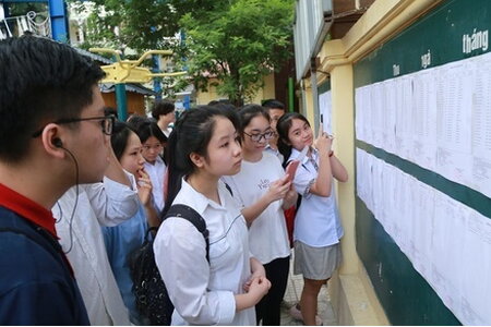 Điểm thi vào lớp 10 THPT tại Thanh Hóa cao hơn năm ngoái