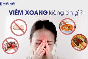 Viêm xoang kiêng ăn gì? Những loại thực phẩm người bệnh nên tránh