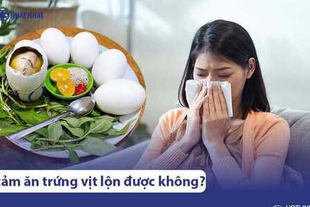 Giải đáp: Người bị cảm cúm có nên ăn trứng vịt lộn không?