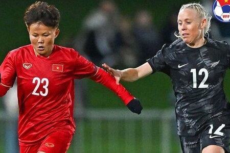 ĐT nữ Việt Nam nhận thất bại 0-2 trước ĐT nữ New Zealand