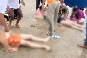 Cứu 7 du khách TP.HCM bị đuối nước ở Phan Thiết